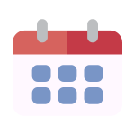 A simple calendar icon for the F1 arrow key shortcuts feature.