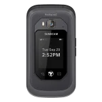 F1 Pro Redwood - Rugged Classic Flip Phone
