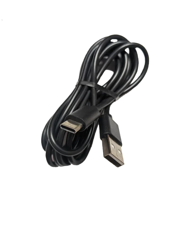 A spare/replacement charging cable for F1 Horizon and Pro flip phones (or kosher phones).