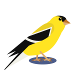 An icon representing the Finch model of the F1 Horizon classic dumbphone.