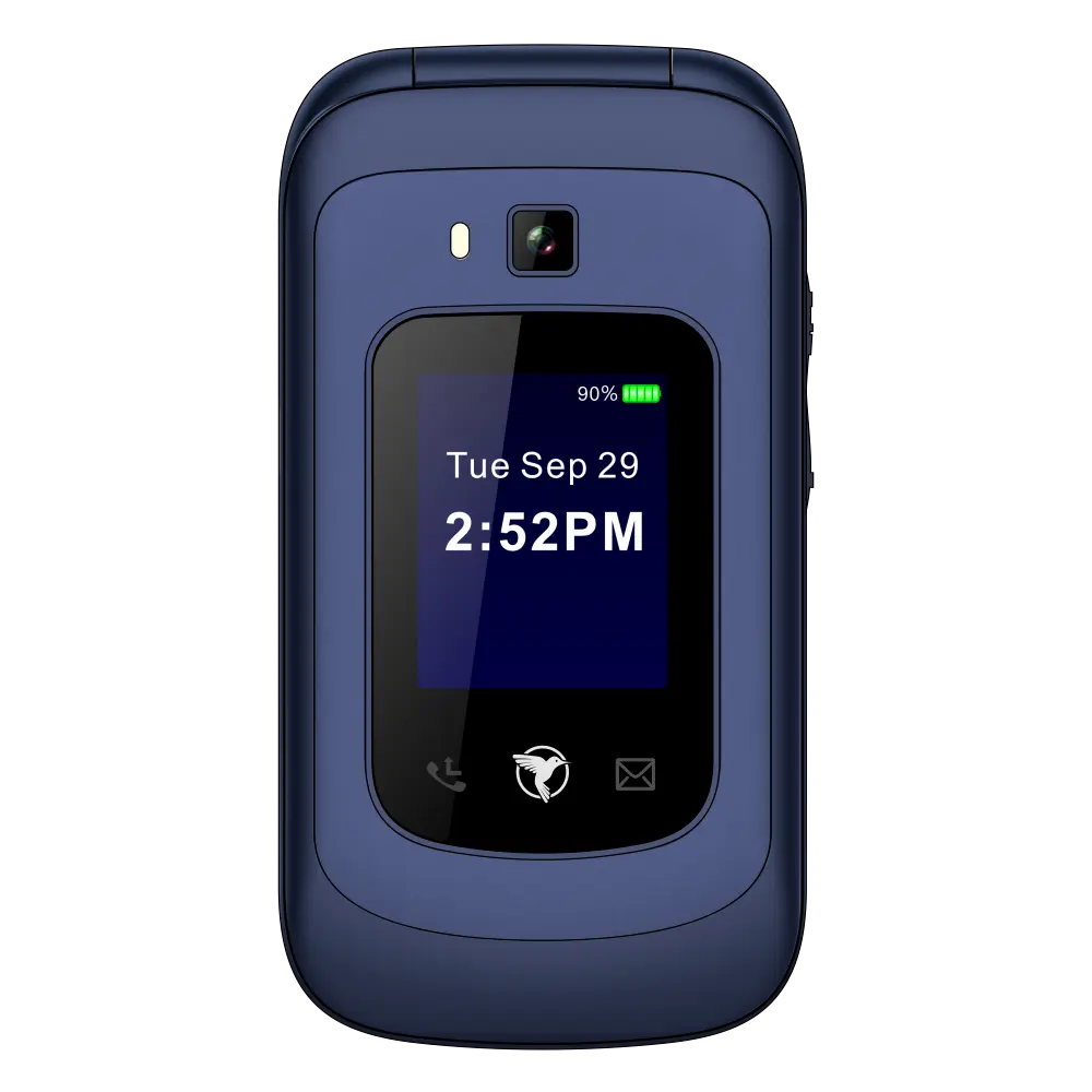 The front view of the F1 Horizon feature kosher phone.