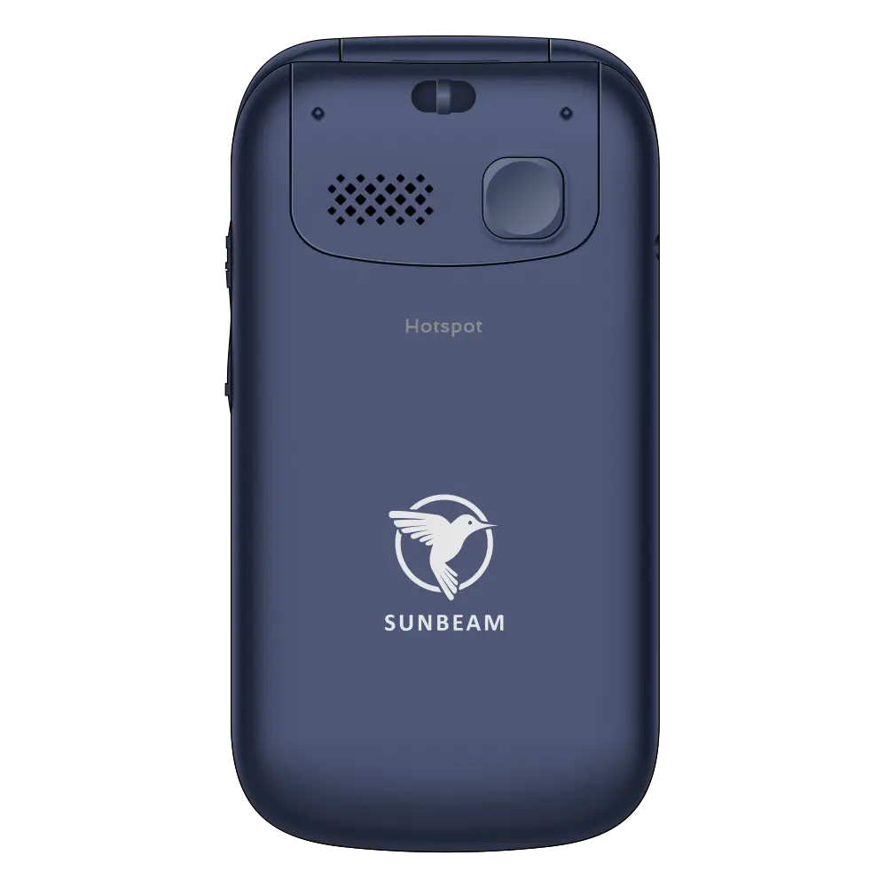 The back view of the F1 Horizon feature kosher phone with hotspot.