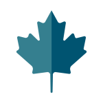 A maple leaf icon for the Maple model of the F1 Pro rugged dumbphone with navigation, weather, and hotspot.