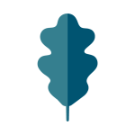 A oak leaf icon for the Oak model of the F1 Pro rugged kosher phone without media.